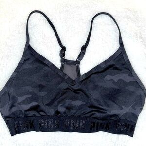 Victoria’s Secret Black Camo Women's Bralette. Size S (no tag)